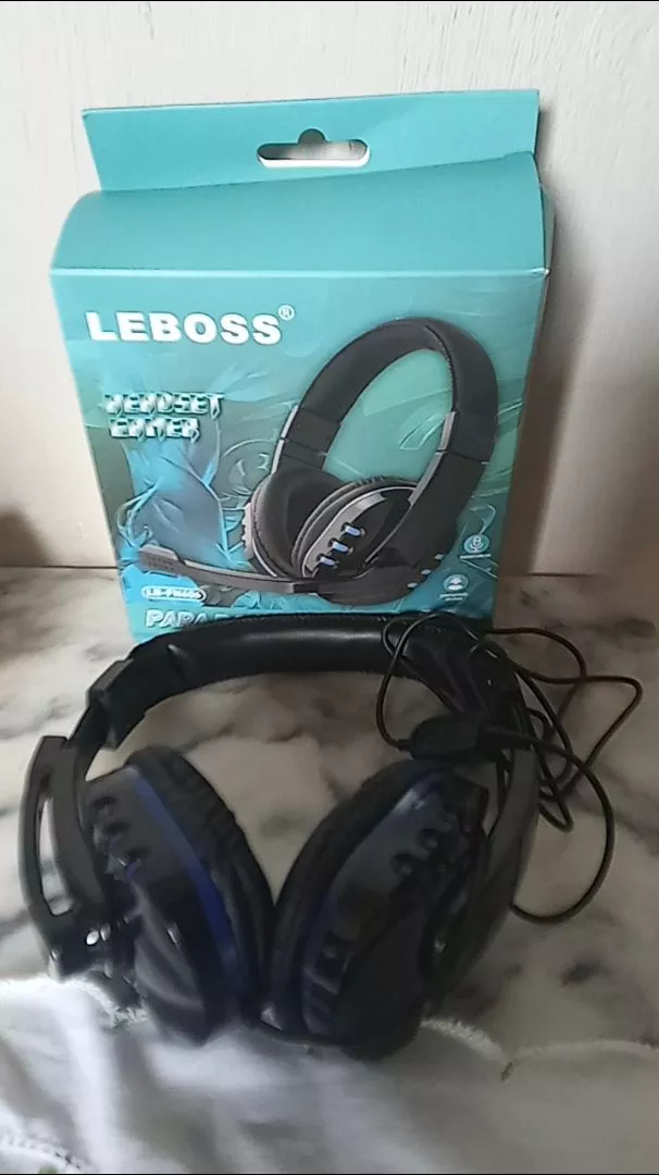 Headset Gamer com Microfone LB-FN606, Som Imersivo, P2 3.5mm, Compatível PC PS4, IZESOUND PRO photo review