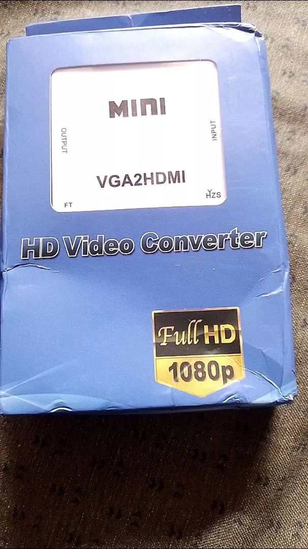 Conversor VGA para HDMI Full HD 1080p Áudio P2 Mini USB IZEVIDEO LINK photo review