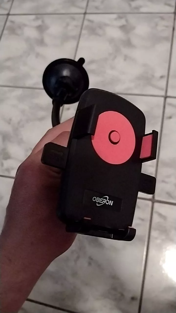 Suporte Veicular para Celular 360º Rotação Ventosa Ajustável IZEHOLD PRO photo review