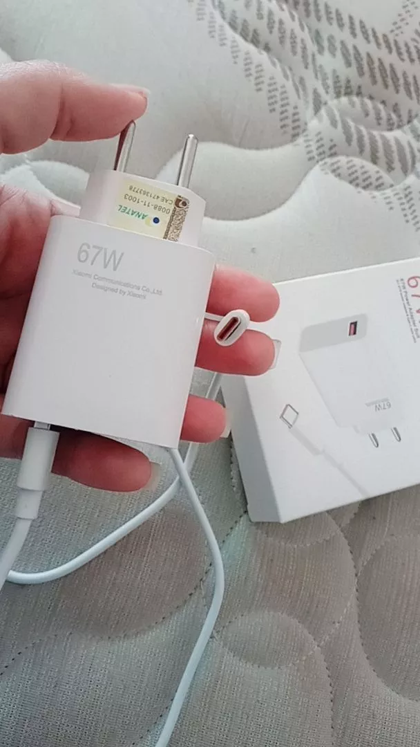 Carregador Turbo 67W Para Xiaomi USB-C Compatível Vários Modelos Proteção Avançada IZEFLASH CHARGE photo review