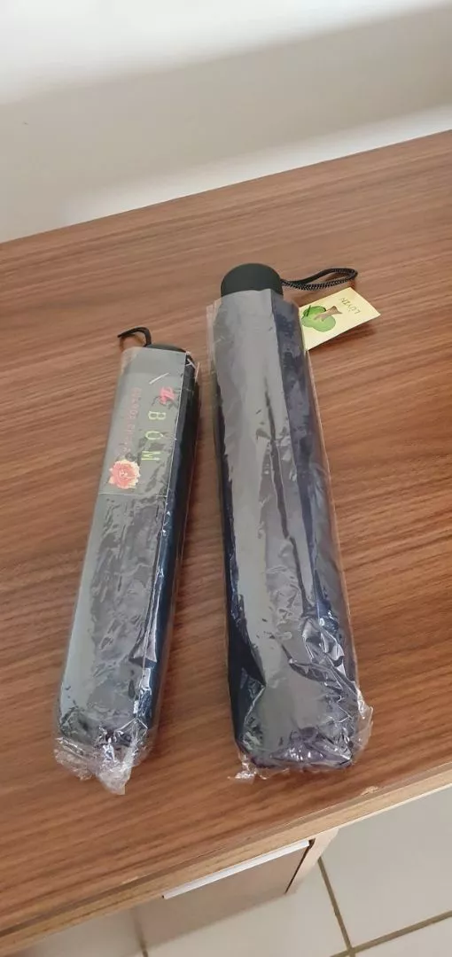Guarda-Chuva Grande Reforçado Contra Vento Dobrável Unissex Preto IZEPOWER SHIELD photo review