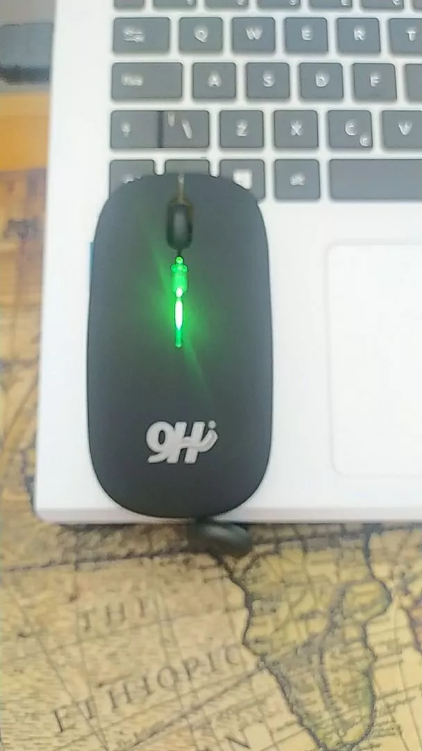 Mouse Sem Fio Recarregável 3200DPI KA-612 KAPBOM, 2.4Ghz, Compatível Windows e Mac, IZEPOWER PRO photo review