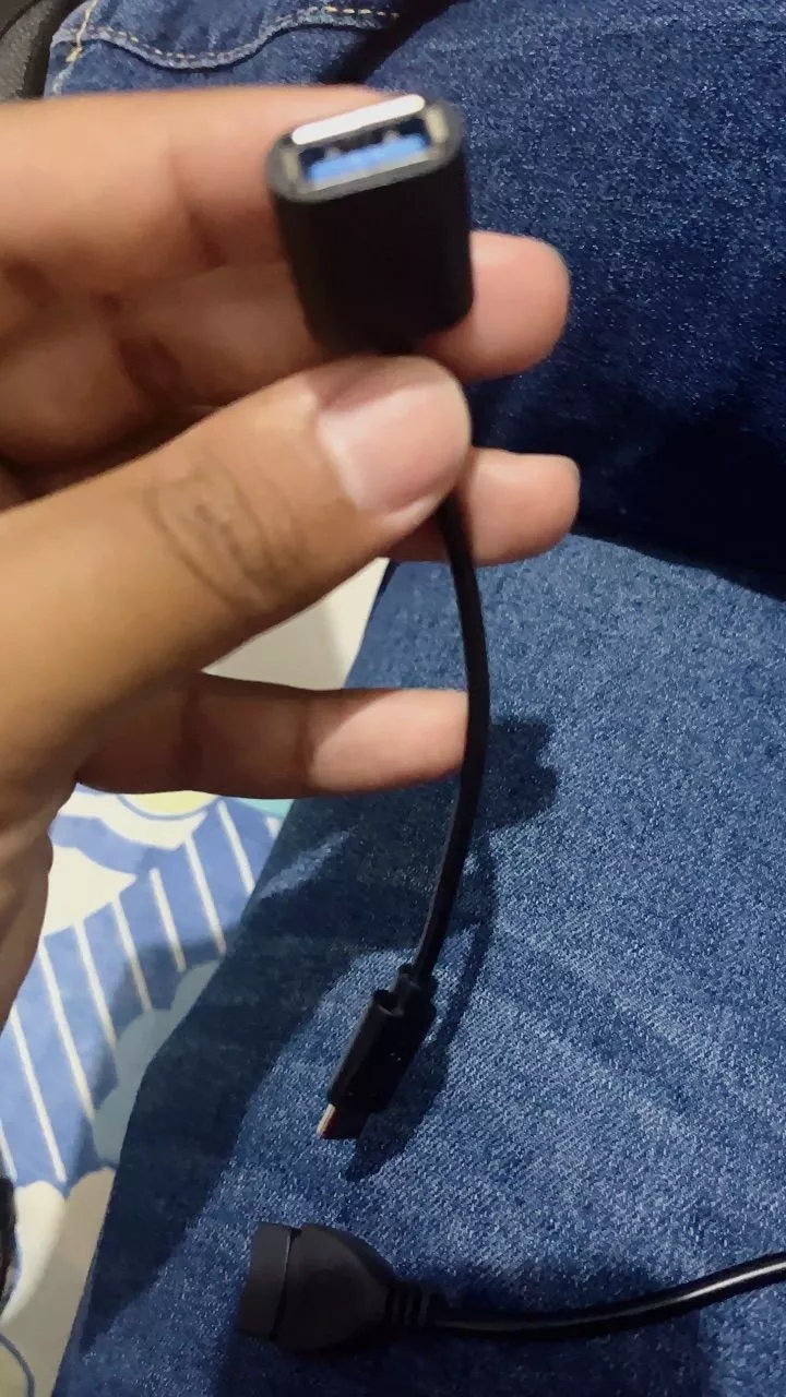Cabo Adaptador OTG Micro USB V8 para Celular e Tablet, 20cm, Plug & Play IZEFAST CONNECT photo review