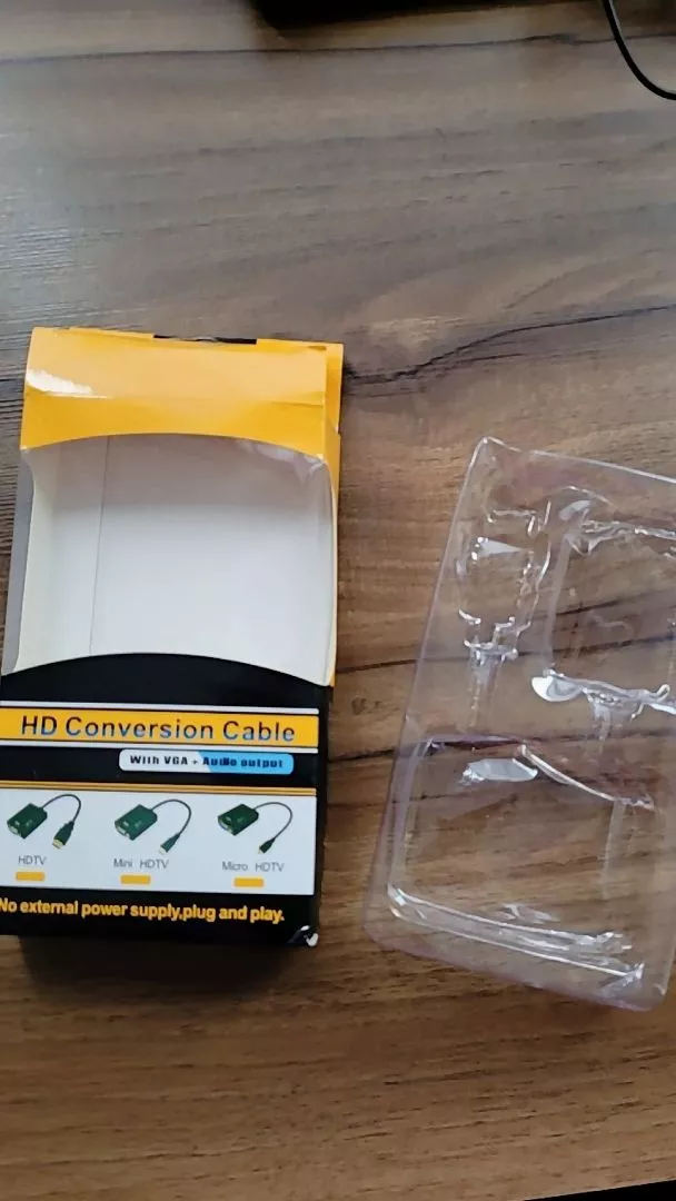 Cabo Adaptador HDMI para VGA Áudio P2 Resolução Full HD Plug&Play IZECONNECT FLEX photo review