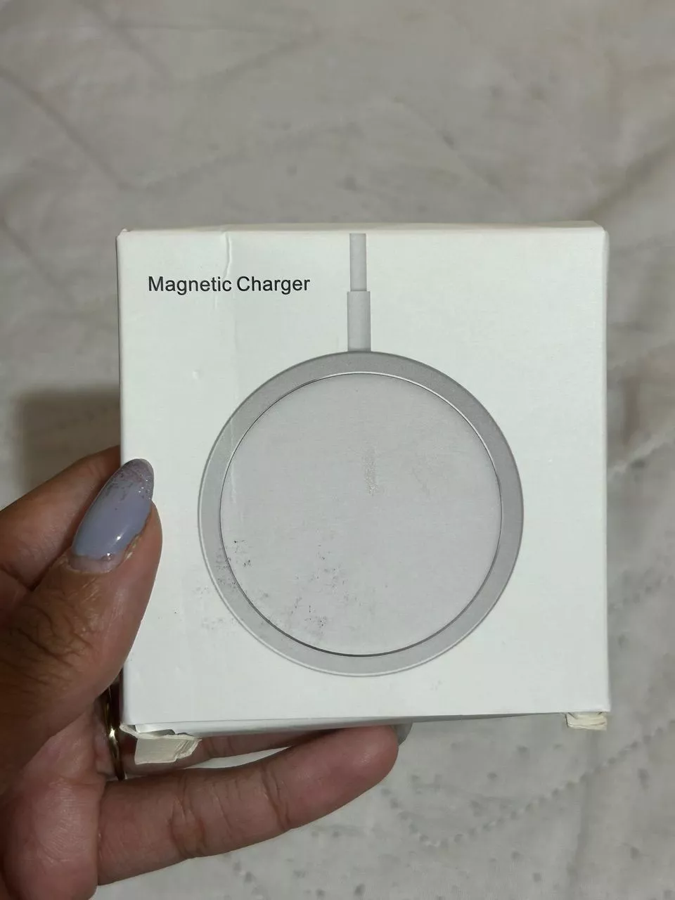 Carregador Sem Fio Magnético MagSafe 15W Compatível iPhone e AirPods IZEFAST CHARGE photo review