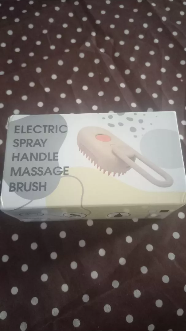 Escova a Vapor Para Gatos Remoção de Pelos Massagem Suave IZECARE PET STEAM photo review