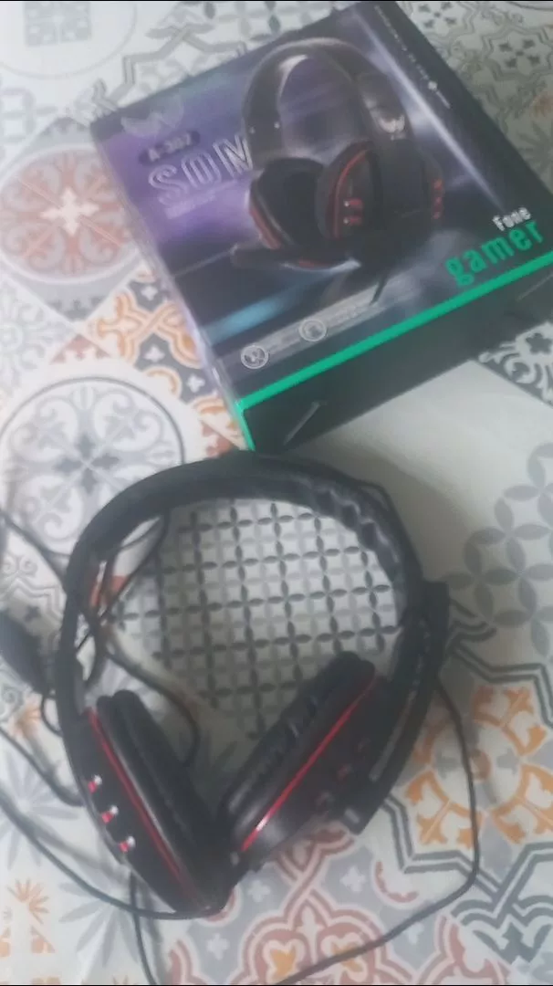 Headset Gamer com Microfone LB-FN606, Som Imersivo, P2 3.5mm, Compatível PC PS4, IZESOUND PRO photo review