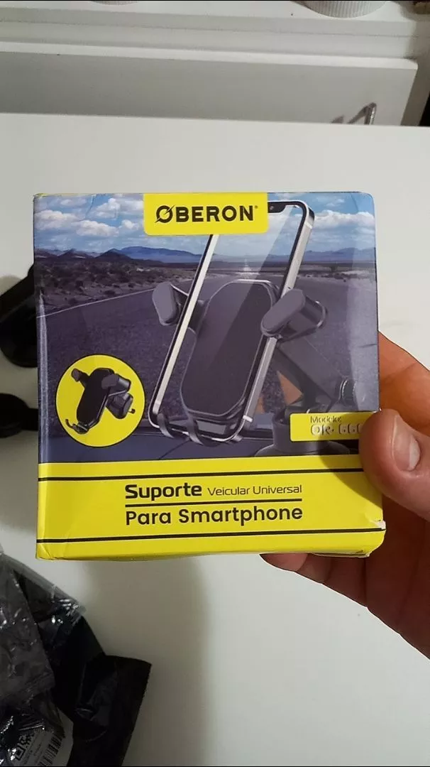 Suporte Veicular Celular 360° Giratório Universal Para Saída de Ar Preto IZEGRIP FLEX photo review
