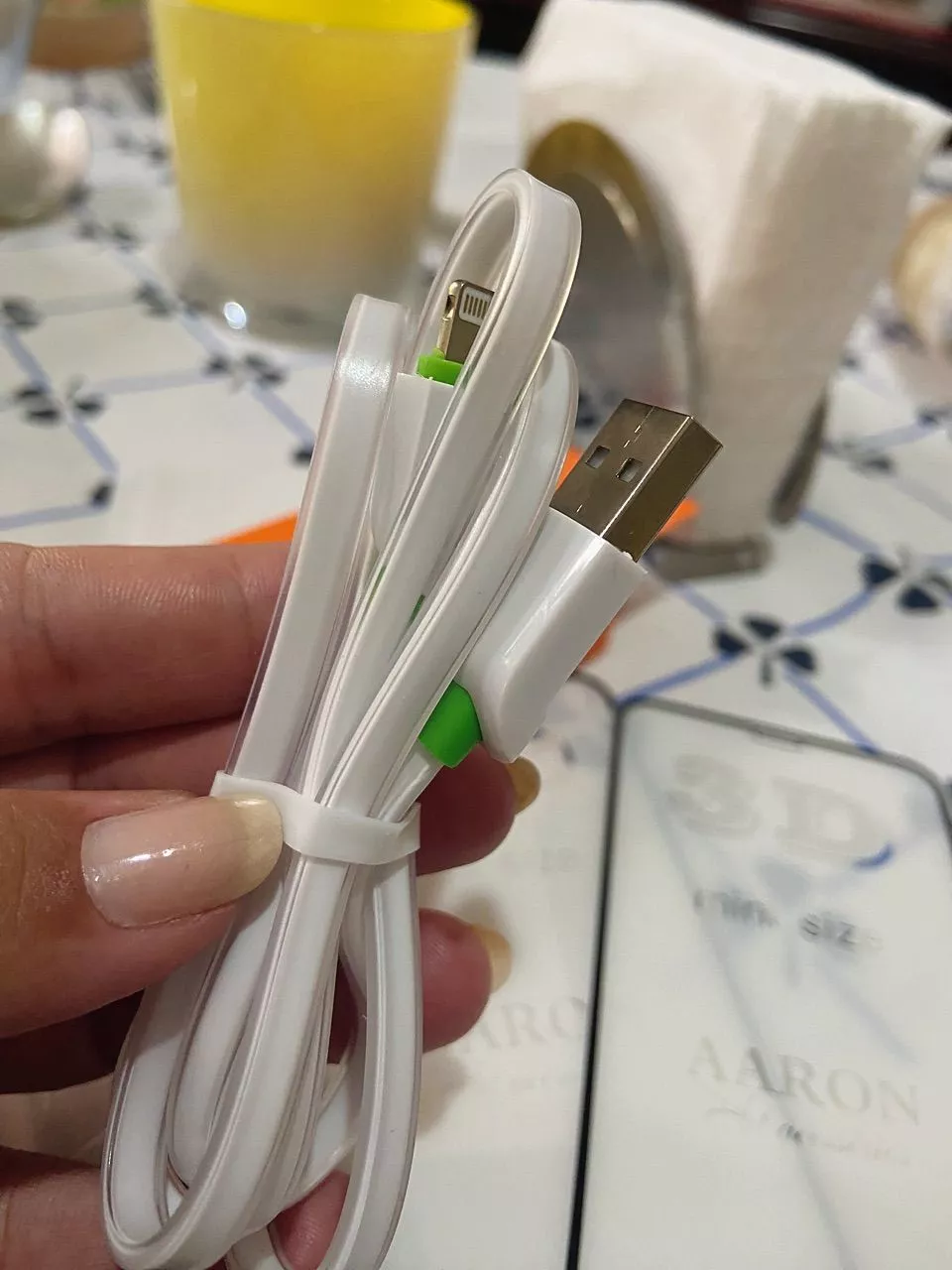 Cabo Carregador iPhone 1 Metro Turbo 3.1A Compatível iOS LEHMOX IZEFAST CHARGE photo review