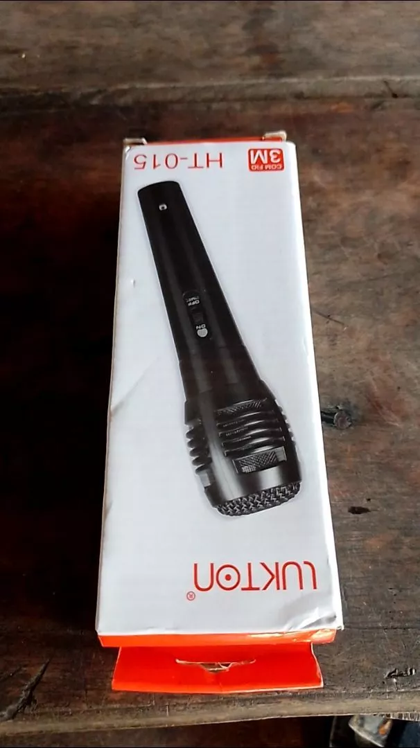 Microfone Dinâmico Profissional com Fio 3m Unidirecional IZEVOICE PRO photo review