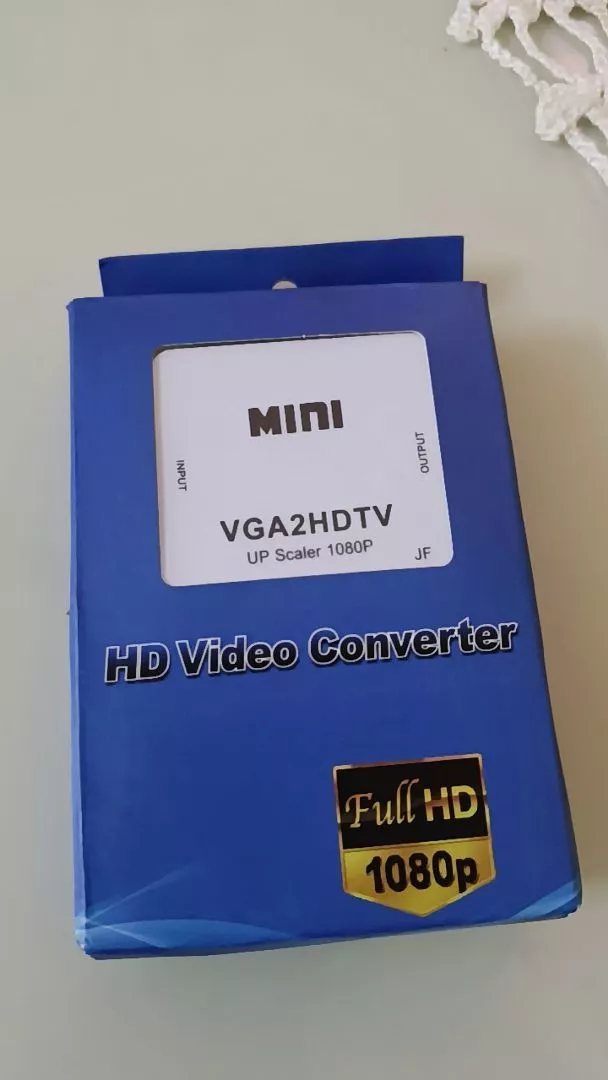 Conversor VGA para HDMI Full HD 1080p Áudio P2 Mini USB IZEVIDEO LINK photo review