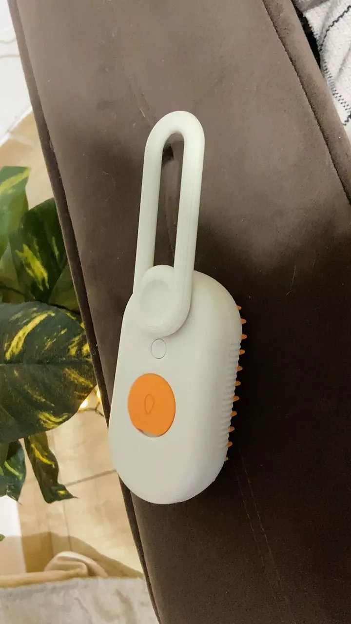 Escova a Vapor Para Gatos Remoção de Pelos Massagem Suave IZECARE PET STEAM photo review