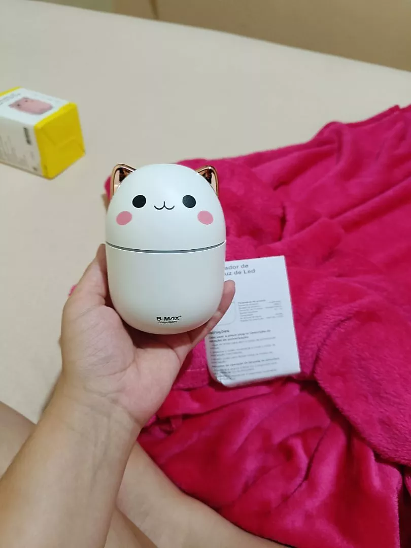 Umidificador de Ar 200ml Portátil Luz Noturna Névoa Fresca IZEMIST DREAM photo review