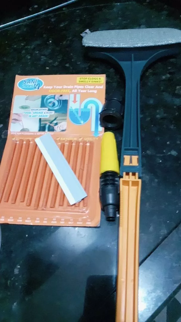 Escova Dupla Face para Telas de Janela, Vidros e Espelhos, Alça Removível, Limpeza Úmida e Seca IZEGLASS MASTER photo review