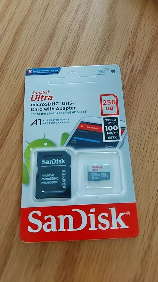 Cartão de Memória SD Ultra 128GB Velocidade 48MB/s Full HD para Celular IZEFAST PRO photo review