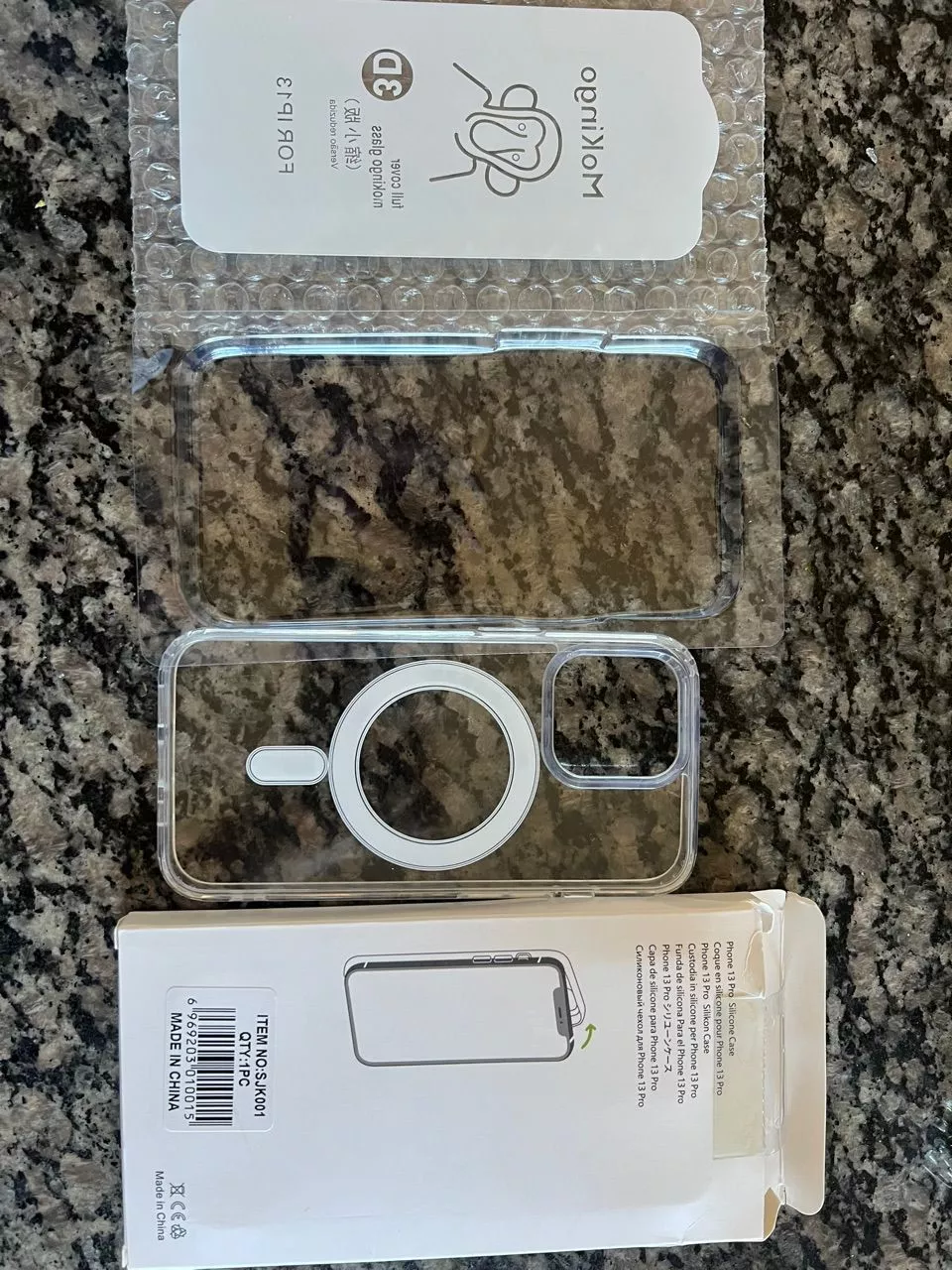 Película de Vidro 9D Full Cover Ultra Proteção para iPhone – Resistente a Impacto, Anti-Bolhas, Transparente IZEGLASS SHIELD photo review