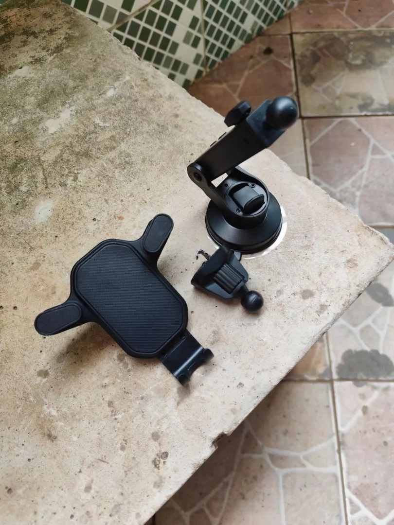 Suporte Veicular Celular 360° Giratório Universal Para Saída de Ar Preto IZEGRIP FLEX photo review