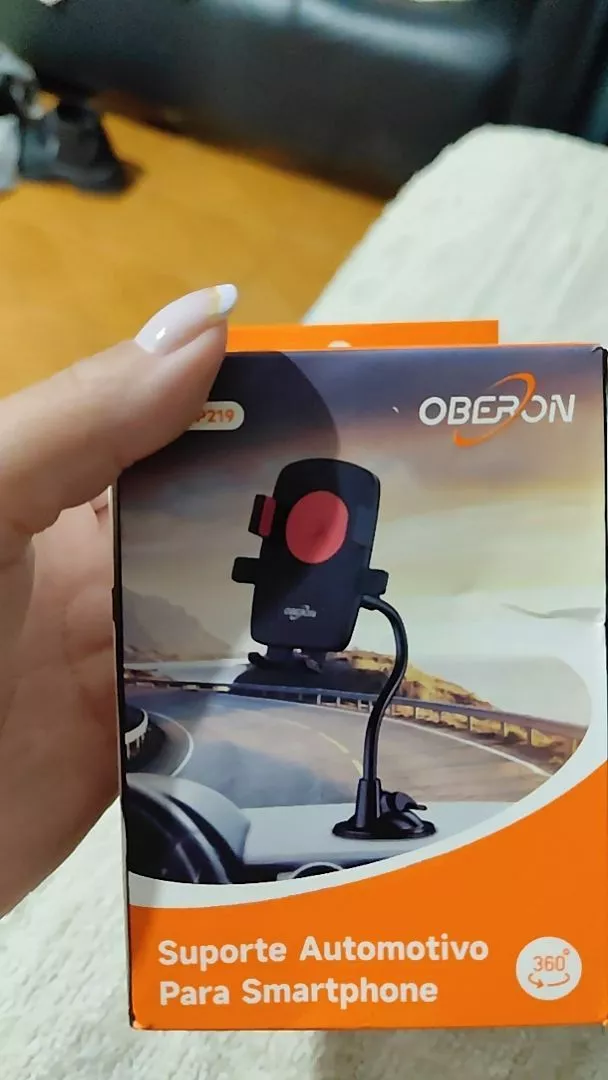 Suporte Veicular para Celular 360º Rotação Ventosa Ajustável IZEHOLD PRO photo review