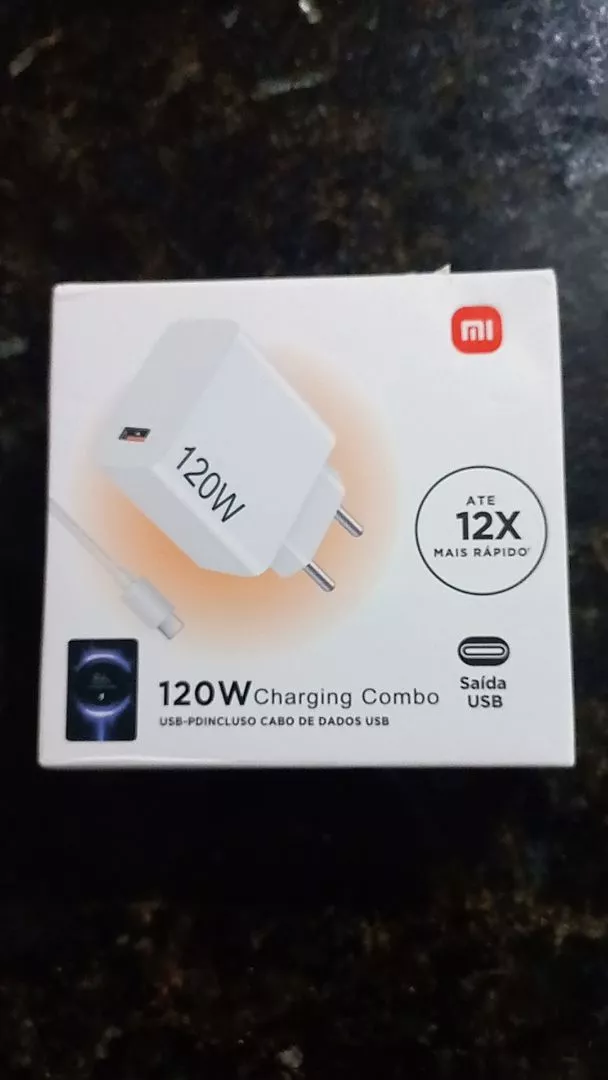 Carregador Rápido 120W USB-C Compatível Xiaomi Redmi Turbo Segurança IZEBOOST PRO photo review