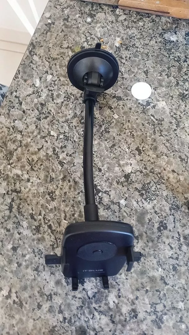 Suporte Veicular para Celular 360º Rotação Ventosa Ajustável IZEHOLD PRO photo review