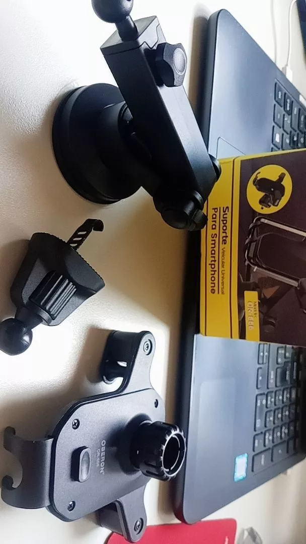 Suporte Veicular Celular 360° Giratório Universal Para Saída de Ar Preto IZEGRIP FLEX photo review