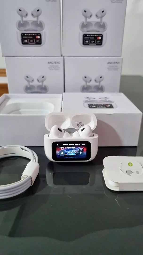 Fone Sem Fio Bluetooth 5.3 A9 Pro ANC Touch Screen Bateria Longa IZEHEAR PRO photo review