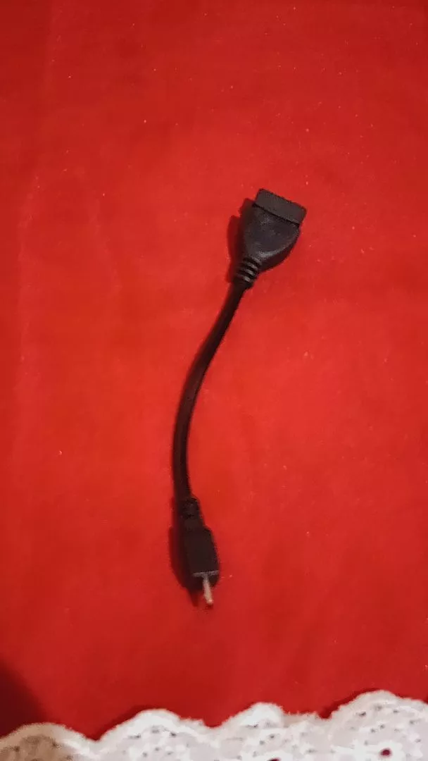Cabo Adaptador OTG Micro USB V8 para Celular e Tablet, 20cm, Plug & Play IZEFAST CONNECT photo review