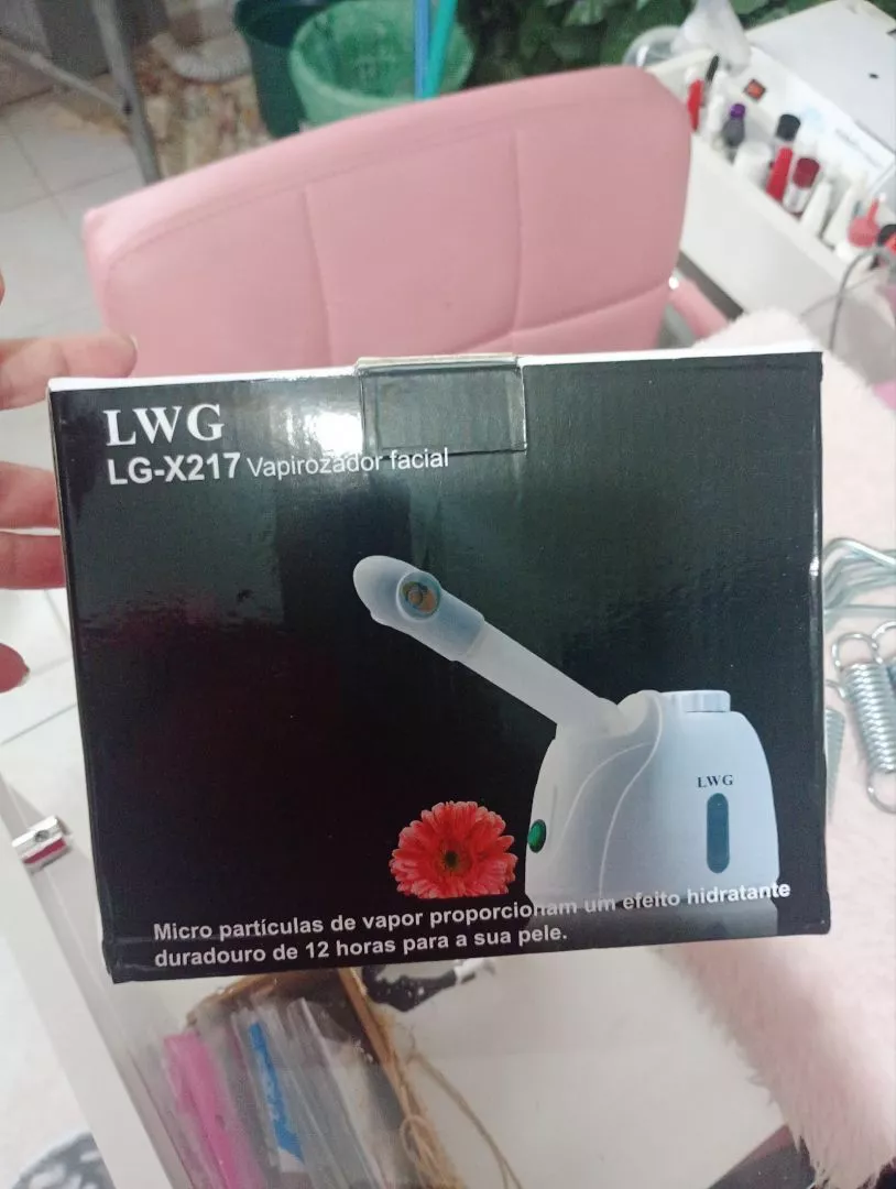 Vaporizador Facial Portátil Ozonio 110V Nano Partículas Limpeza Profunda IZEGLOW SKIN photo review