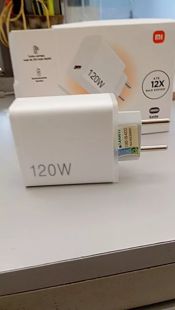 Carregador Rápido 120W USB-C Compatível Xiaomi Redmi Turbo Segurança IZEBOOST PRO photo review