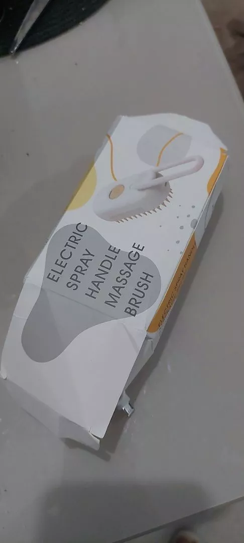 Escova a Vapor Para Gatos Remoção de Pelos Massagem Suave IZECARE PET STEAM photo review
