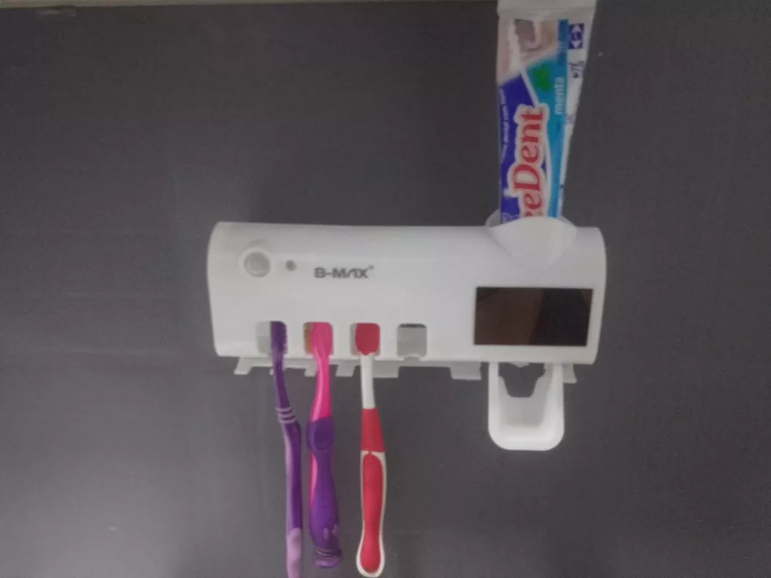 Aplicador de Pasta de Dente Automático UV, Esterilizador, Dispenser Sem Fio IZECARE BRIGHT photo review