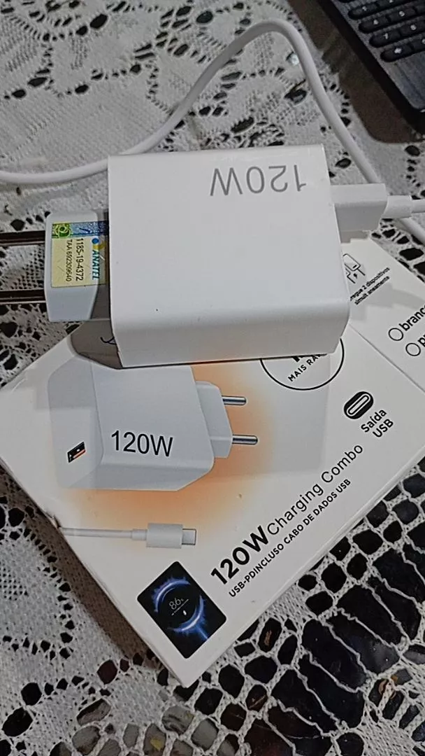 Carregador Rápido 120W USB-C Compatível Xiaomi Redmi Turbo Segurança IZEBOOST PRO photo review