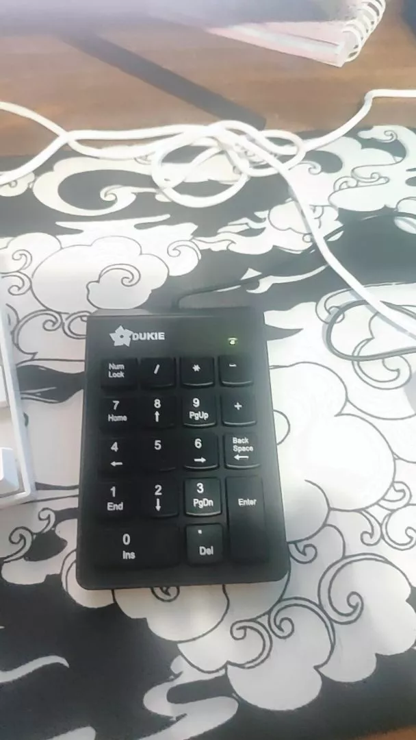 Teclado Numérico USB 18 Teclas Design Fino Compatível IZEFAST PRO photo review