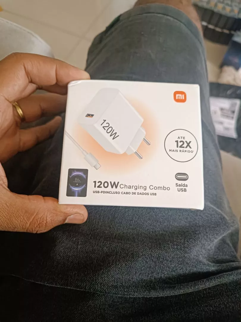 Carregador Rápido 120W USB-C Compatível Xiaomi Redmi Turbo Segurança IZEBOOST PRO photo review
