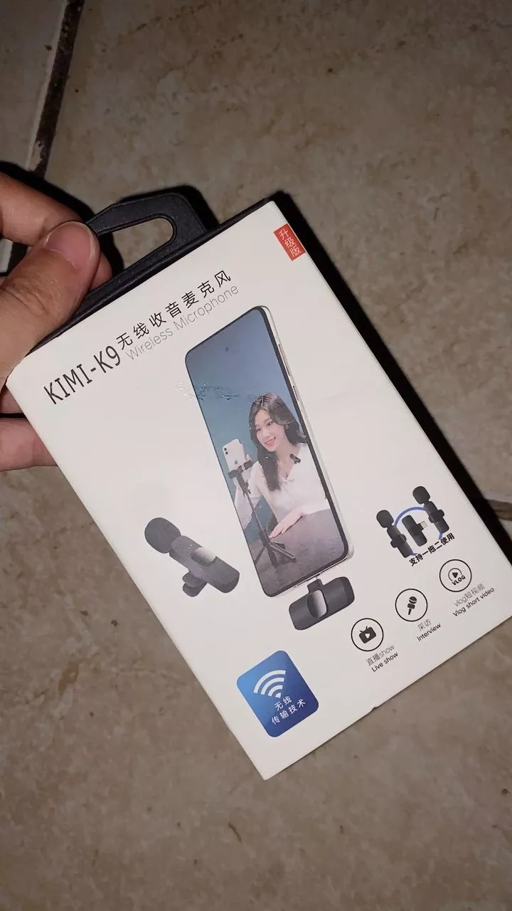 Microfone de Lapela Sem Fio Compatível iPhone e Android, Áudio Profissional, Longo Alcance IZEVOX PRO photo review