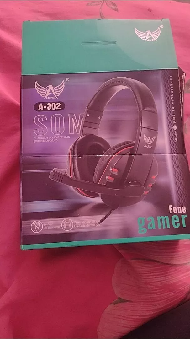 Headset Gamer com Microfone LB-FN606, Som Imersivo, P2 3.5mm, Compatível PC PS4, IZESOUND PRO photo review