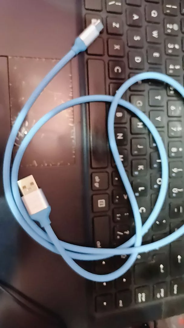Cabo USB Tipo-C 120W Super Rápido Silicone Antidobra IZEFAST CHARGE photo review