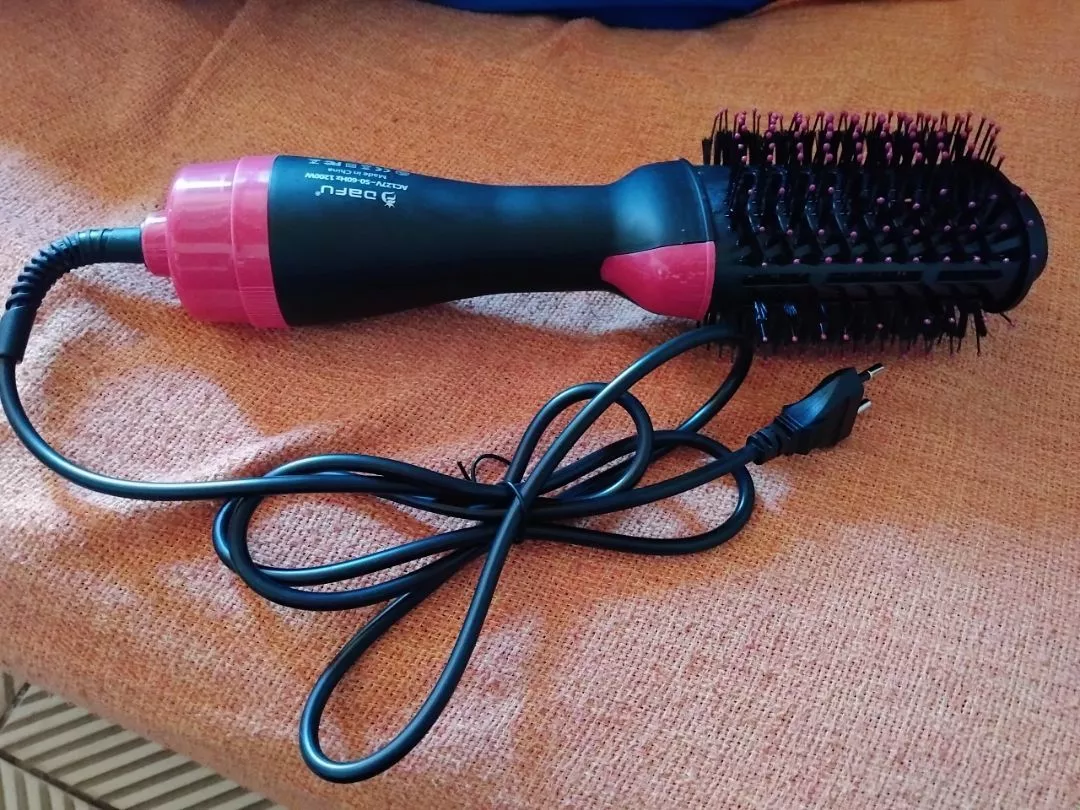 Escova Secadora 3 em 1 1000W Íons Negativos Alisadora Cabelos IZEHAIR SHINE photo review