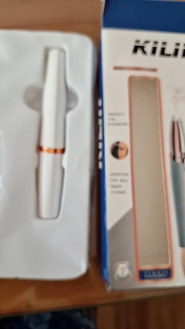 Depilador Portátil Facial Sobrancelha USB Recarregável LED IZEGLAM TOUCH photo review