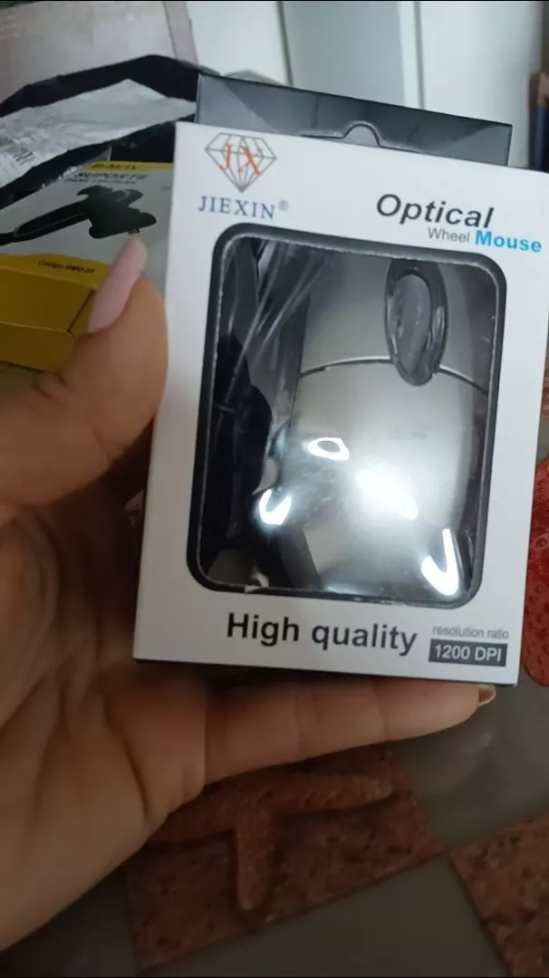 Mouse USB Óptico Preto Compacto com LED, Ergonômico, Alta Precisão IZECLICK PRO photo review