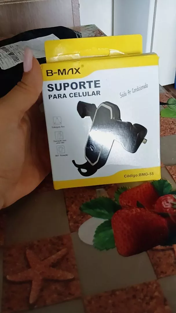 Suporte Veicular Celular 360° Giratório Universal Para Saída de Ar Preto IZEGRIP FLEX photo review
