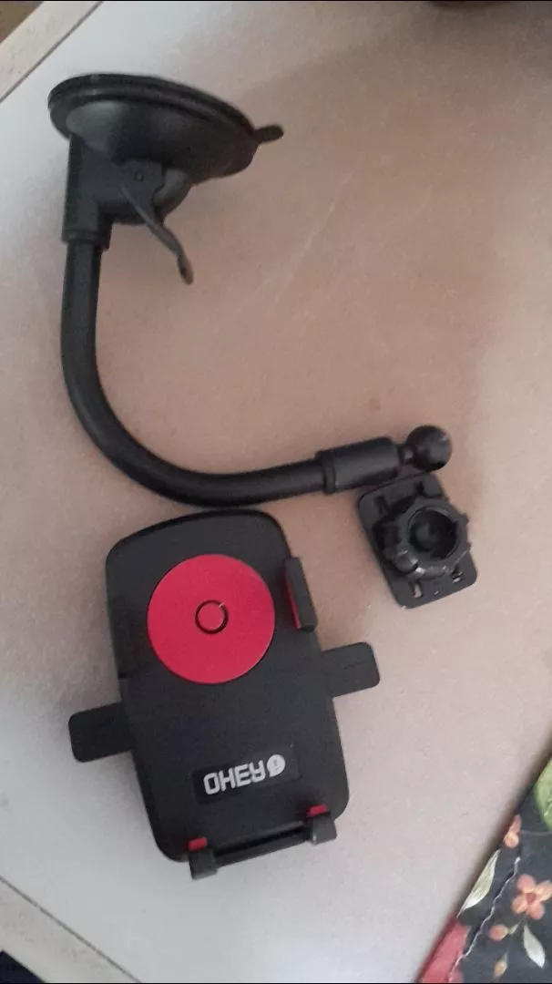 Suporte Veicular para Celular 360º Rotação Ventosa Ajustável IZEHOLD PRO photo review