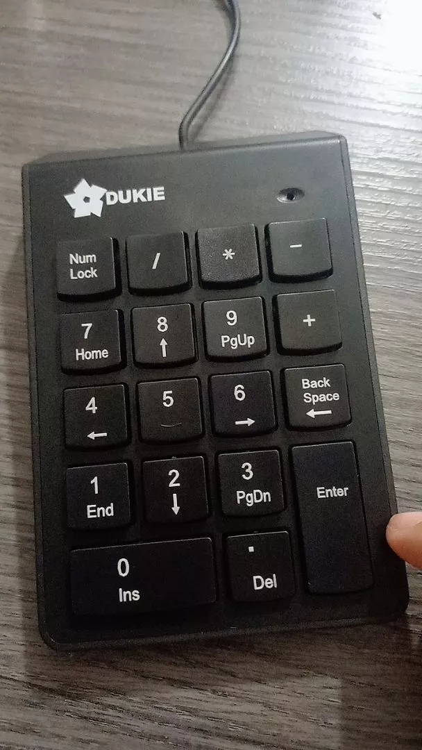 Teclado Numérico USB 18 Teclas Design Fino Compatível IZEFAST PRO photo review