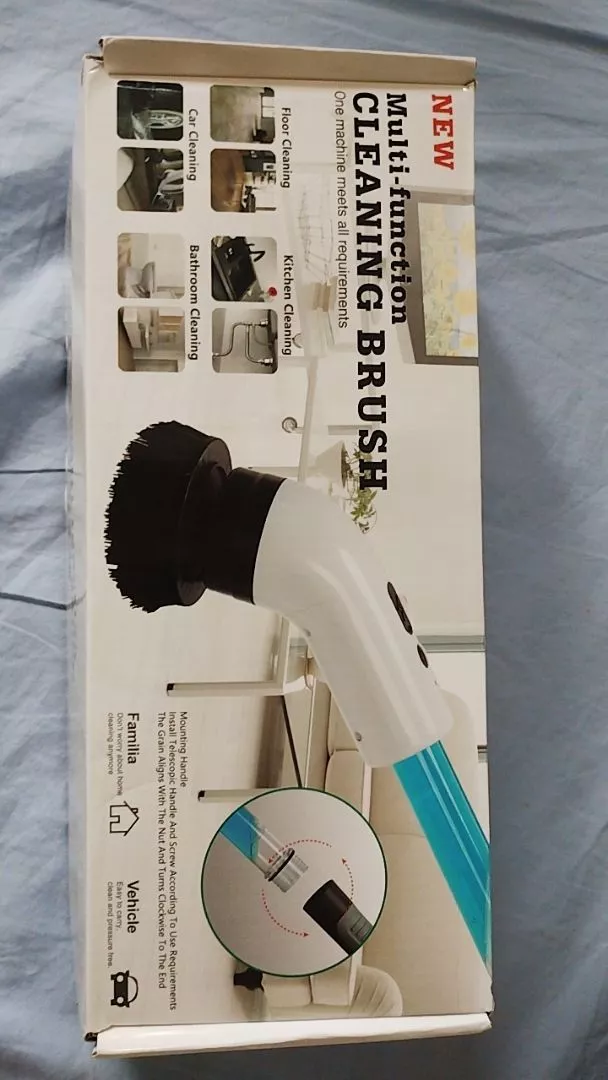 Escova de Limpeza Elétrica Rotativa 9 em 1 com Dispenser de Sabão, Sem Fio, Recarregável, Multiuso IZEPOWER CLEAN photo review