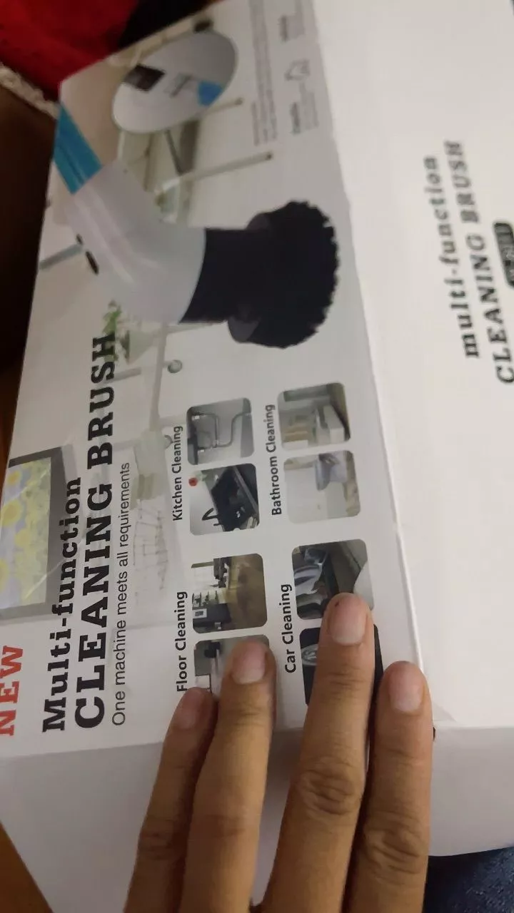 Escova de Limpeza Elétrica Rotativa 9 em 1 com Dispenser de Sabão, Sem Fio, Recarregável, Multiuso IZEPOWER CLEAN photo review