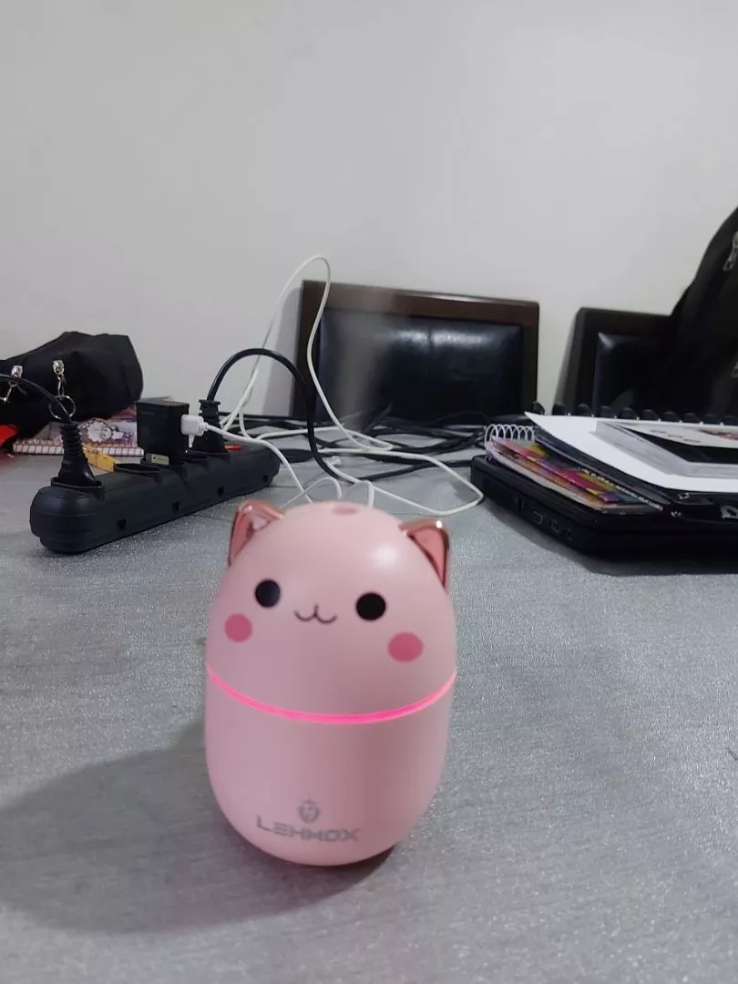 Umidificador de Ar 200ml Portátil Luz Noturna Névoa Fresca IZEMIST DREAM photo review