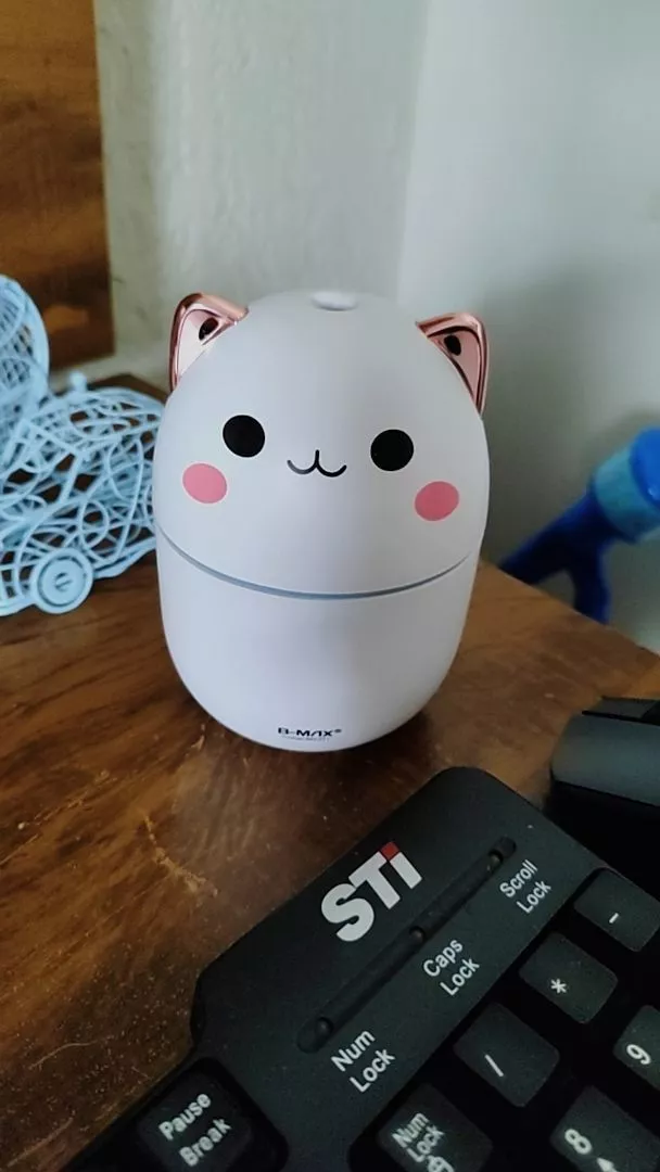 Umidificador de Ar 200ml Portátil Luz Noturna Névoa Fresca IZEMIST DREAM photo review