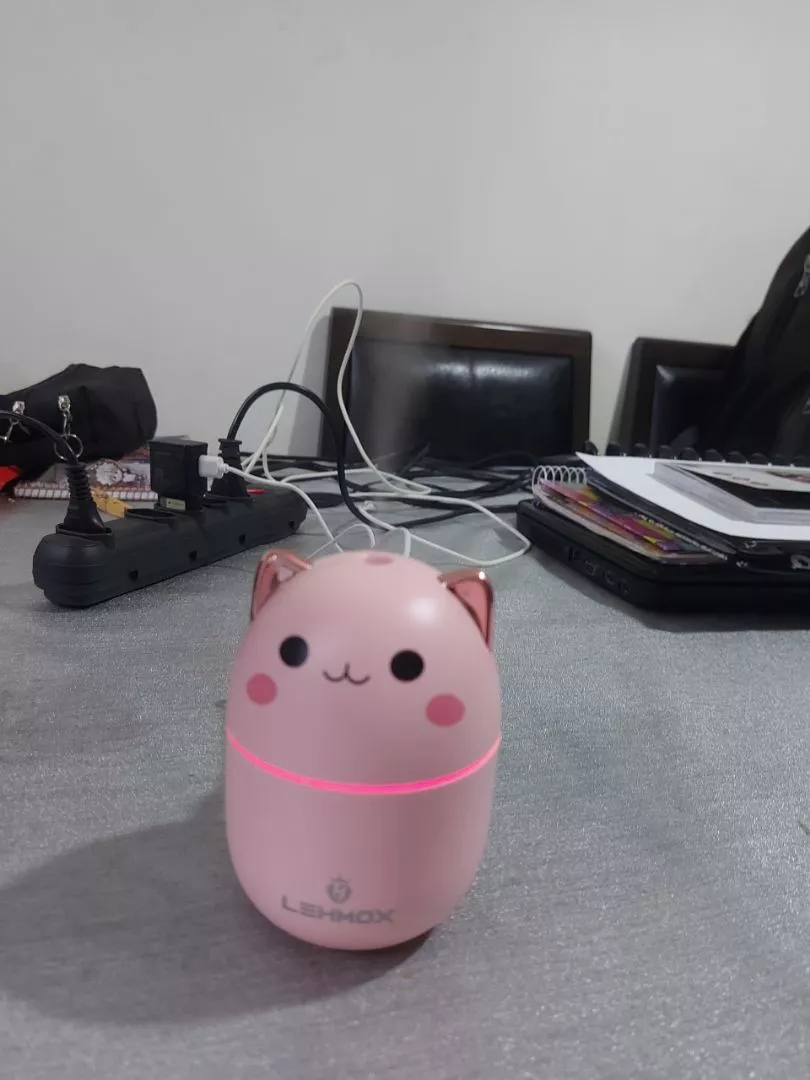 Umidificador de Ar 200ml Portátil Luz Noturna Névoa Fresca IZEMIST DREAM photo review
