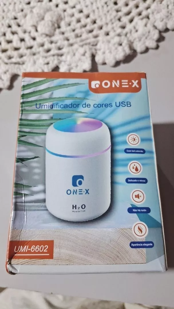 Difusor Umidificador USB 220ml Luz Noturna Temporizador IZEAROMA LIGHT photo review