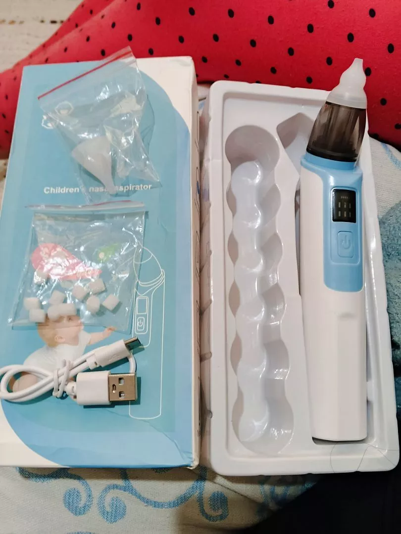 Aspirador Nasal Elétrico Recarregável Silicone Macio Portátil Ultra Silencioso IZECARE BABY photo review